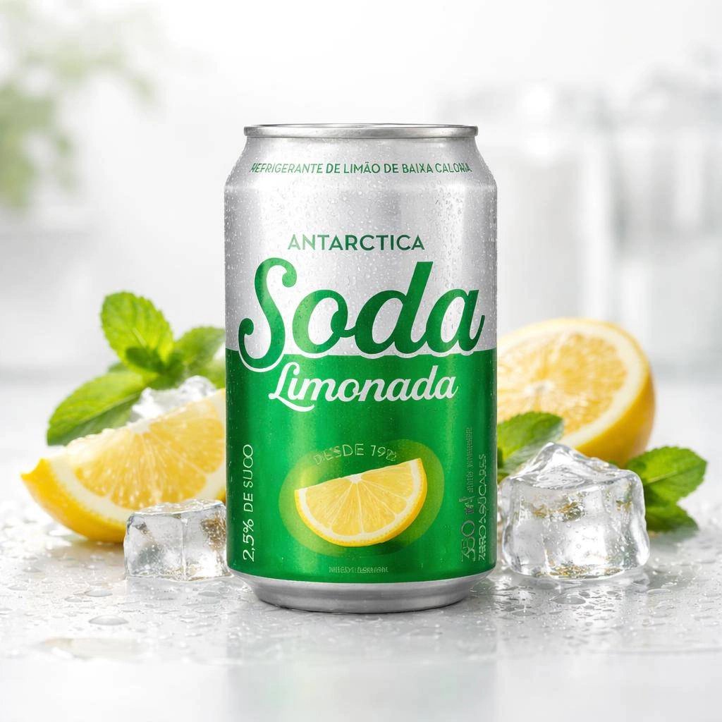 SODA LIMONADA ANTARCTICA DIET LATA 350ML