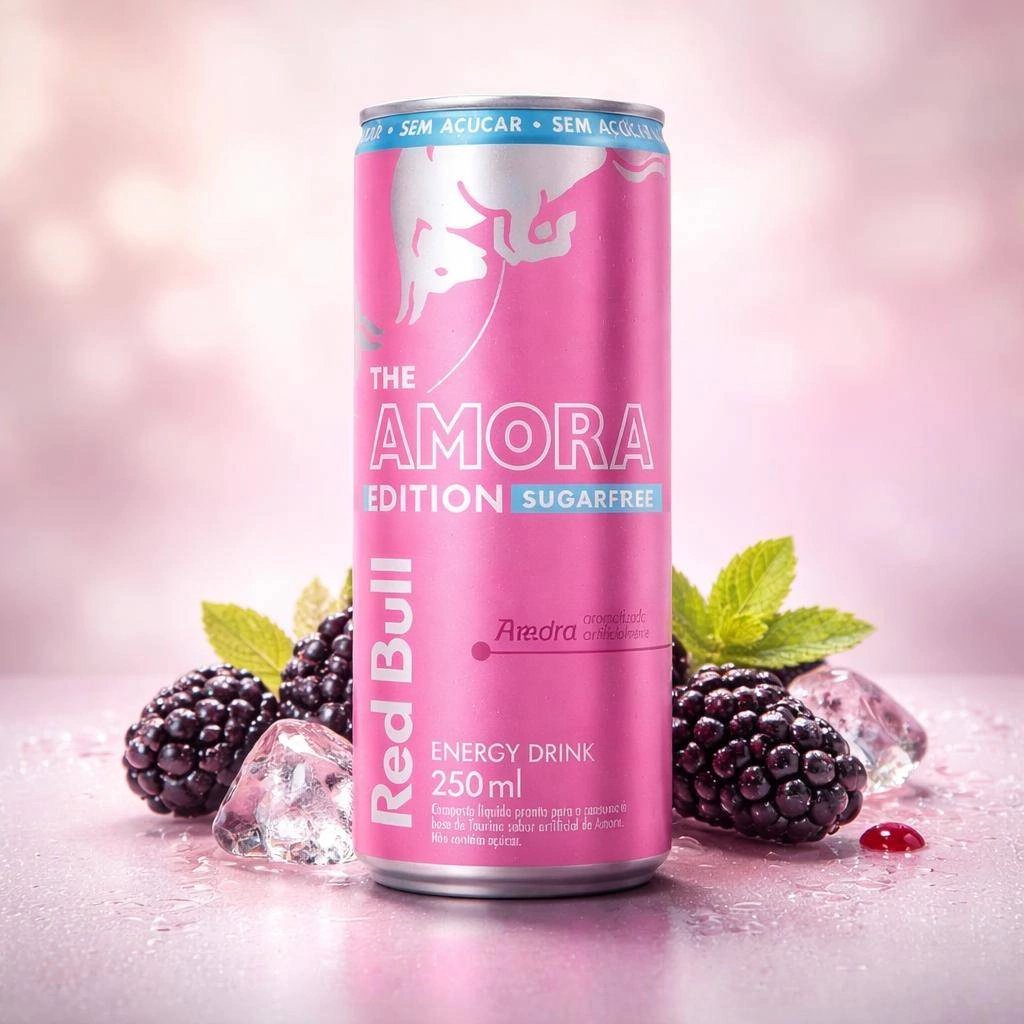 RED BULL SUGAR FREE AMORA LATA 250ML