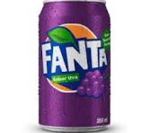Fanta lata uva