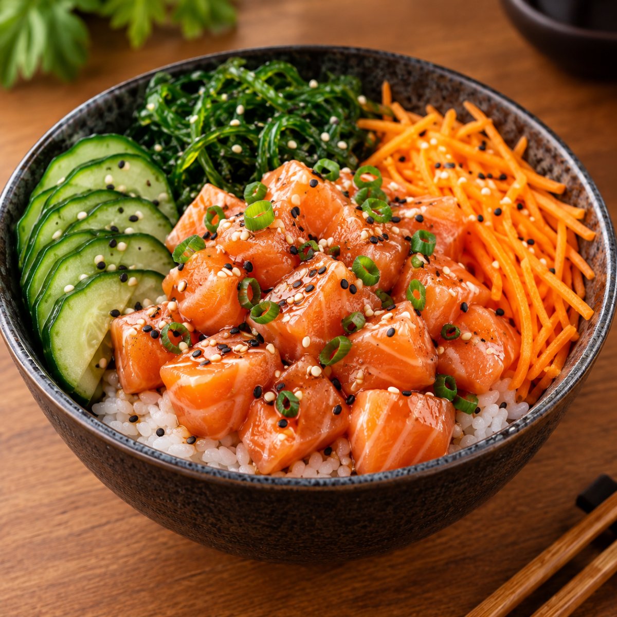Poke salmao