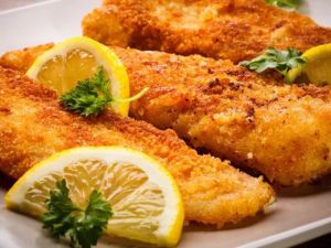 Filé de Pintado à Milanesa