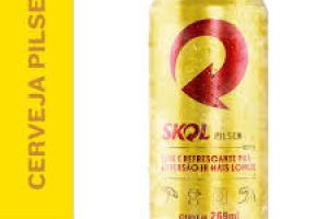 Cerveja Pilsen Skol Lata 269ml