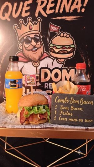 DOM BACON + FRITAS + REFRI