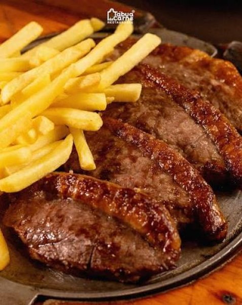 PICANHA COM FRITAS OU MANDIOCA