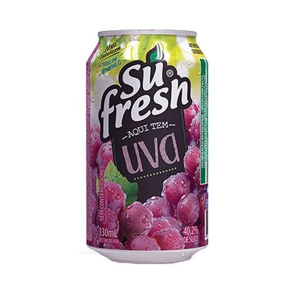 Sufresh Uva Lata 330ml