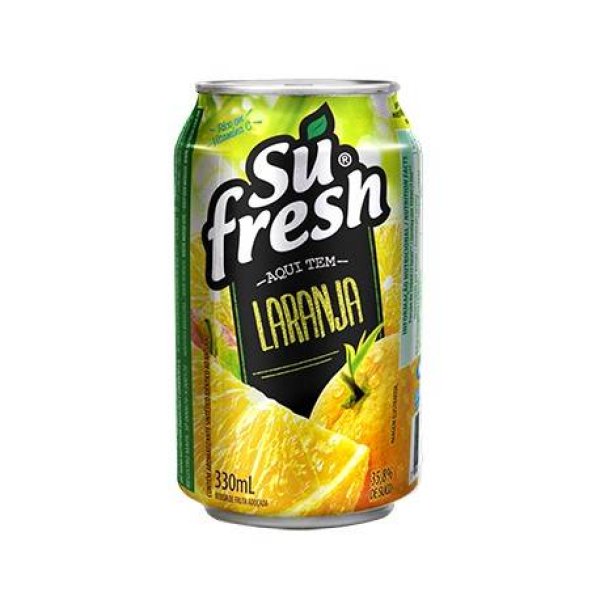Sufresh Laranja Lata 330ml